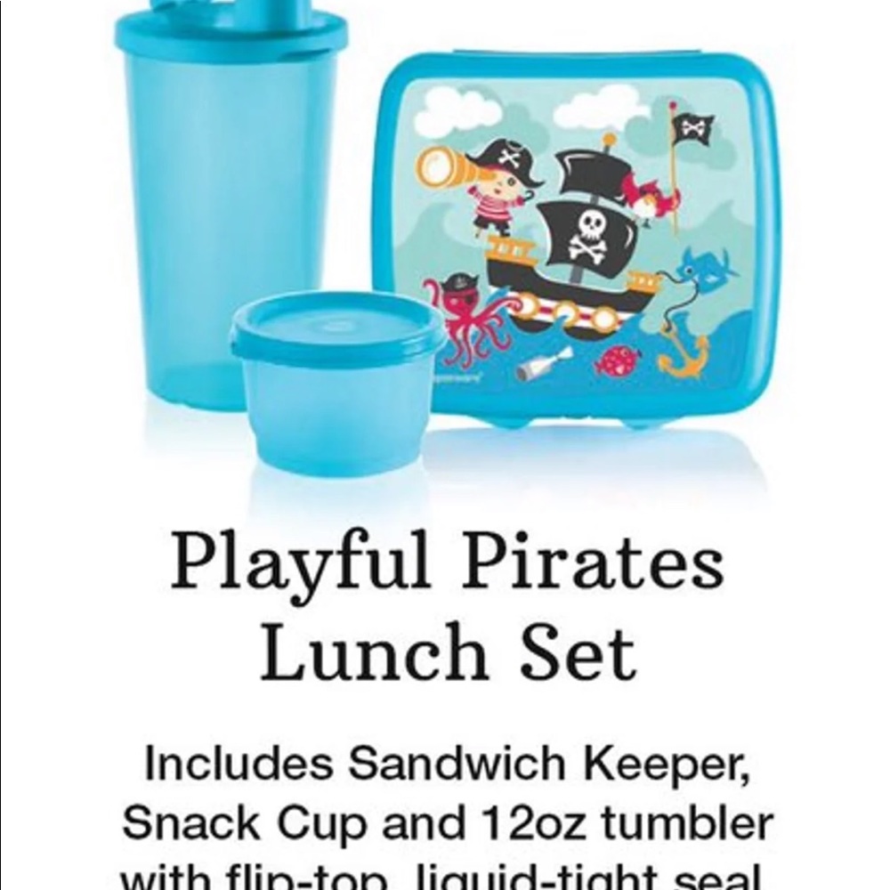 Kids Tupperware Lunch Set